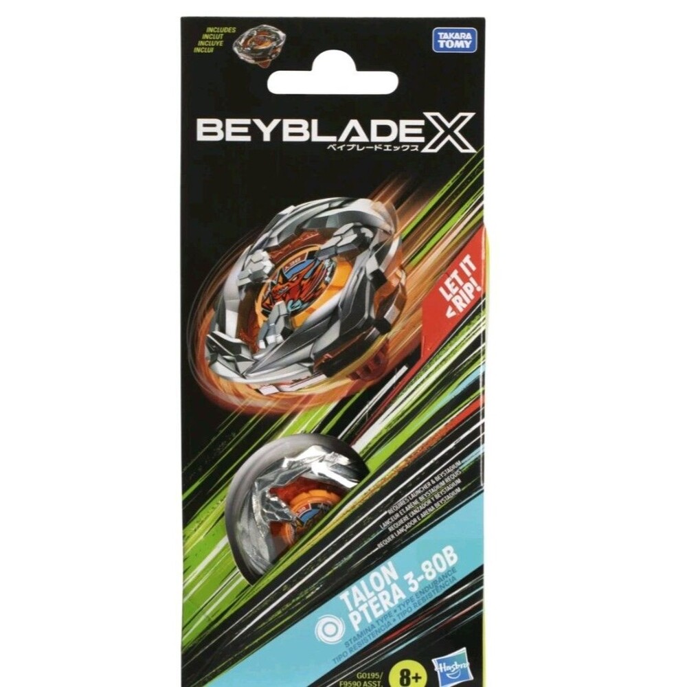 Beyblade X Talon Ptera 3-80B Top Booster Pack New Red Version